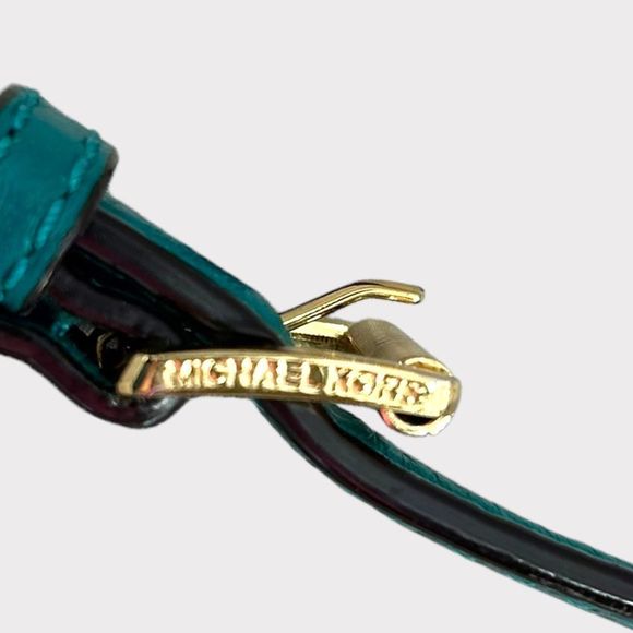 Michael Kors Cross Body Ostrich Print Chain Link Bag - Picture 9 of 10